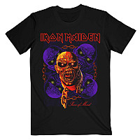 Iron Maiden koszulka, Piece of Mind Multi Head Eddie Black, męskie