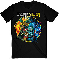 Iron Maiden koszulka, The Future Past Tour '23 Circle Art Black, męskie