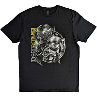 Iron Maiden koszulka, The Future Past Tour '23 Greyscale Black, męskie