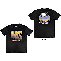INXS koszulka, Listen Like Thieves Tour BP Black, męskie