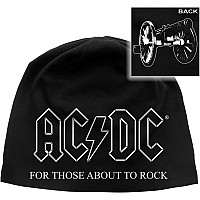 AC/DC zimowa bavlněný czapka zimowa, For Those About To Rock with BP
