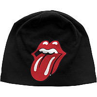 Rolling Stones zimowa bavlněný czapka zimowa, Tongue Black