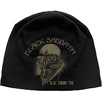 Black Sabbath zimowa czapka zimowa CO, Us Tour '78 JD Print Black, unisex