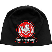 The Offspring zimowa bavlněný czapka zimowa, Skull Logo JD Print Black, unisex