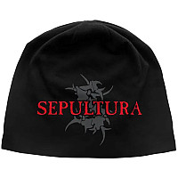 Sepultura zimowa czapka zimowa CO, Logo & Tribal S JD Print Black, unisex