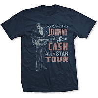 Johnny Cash koszulka, All Star Tour Navy BP, męskie