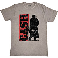 Johnny Cash koszulka, Bold Silhouette Natural, męskie