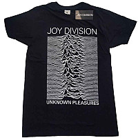 Joy Division koszulka, Unknown Pleasures White On Black Black, męskie