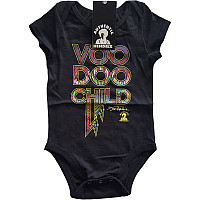 Jimi Hendrix niemowlęcy body koszulka, Voodoo Child Black, dziecięcy