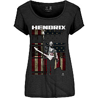Jimi Hendrix koszulka, Peace Flag, damskie