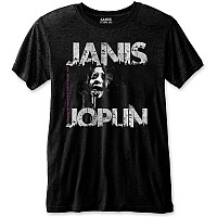 Janis Joplin koszulka, Shea '70 Eco-Tee Black, męskie
