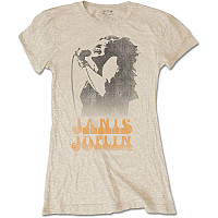 Janis Joplin koszulka, Working The Mic Girly, damskie