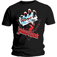 Judas Priest koszulka, British Steel Hand Triangle, męskie