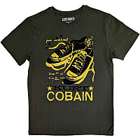 Nirvana koszulka, Kurt Cobain Converse Green, męskie