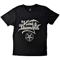 King Diamond koszulka, Logo V.2 Black, męskie
