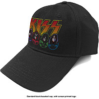 KISS czapka z daszkiem, Logo Faces & Icons