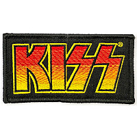 KISS tkaná nažehlovačka PES 99x52 mm, Classic Logo