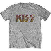 KISS koszulka, Vintage Classic Logo Grey, męskie