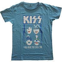 KISS koszulka, Made For Lovin You Blue, męskie