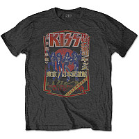 KISS koszulka, Destroyer Tour '78 Grey, męskie