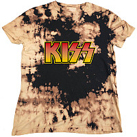 KISS koszulka, Classic Logo Dip-Dye, męskie