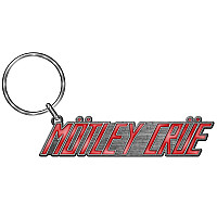 Motley Crue brelok, Red Logo Cast Relief