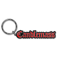 Candlemass kovová brelok 90 mm, Logo