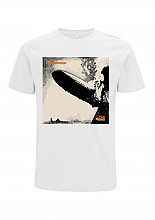 Led Zeppelin koszulka,1 Cover White, męskie