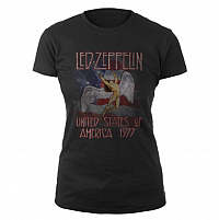 Led Zeppelin koszulka, Stars N Stripes, damskie
