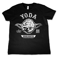 Star Wars koszulka, Grand Master Yoda Black, dziecięcy