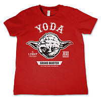 Star Wars koszulka, Grand Master Yoda Red, dziecięcy