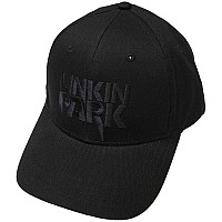Linkin Park czapka z daszkiem, Black Logo Black