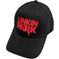 Linkin Park czapka z daszkiem, Red Logo Black