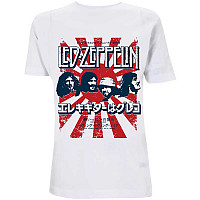 Led Zeppelin koszulka, Japanese Burst White, męskie