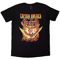 Captain America koszulka, Brave New World Explosion Black, męskie