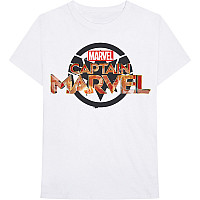 Marvel Comics koszulka, Captain Marvel New Logo, męskie