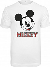 Mickey Mouse koszulka, Mickey College White, męskie