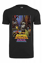 Star Wars koszulka, Yoda Poster Black, męskie
