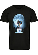 E.T. Mimozemšťan koszulka, Face Black, męskie