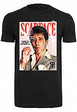 Scarface koszulka, Magazine Cover Black, męskie