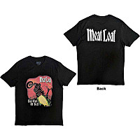 Meat Loaf koszulka, Bat Out Of Hell Cover Black, męskie