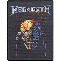 Megadeth tkaná nažehlovačka PES 100 x 70 mm, Bloodlines