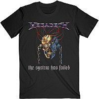 Megadeth koszulka, Systems Fail Black, męskie