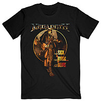 Megadeth koszulka, The Sick the Dying and the Dead Black, męskie