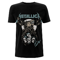 Metallica koszulka, S&M2 Skulls Black, męskie