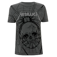 Metallica koszulka, Spider Charcoal, męskie