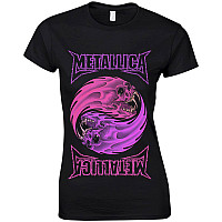 Metallica koszulka, Yin Yang Purple Black, damskie