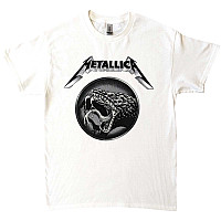 Metallica koszulka, Black Album Poster White, męskie