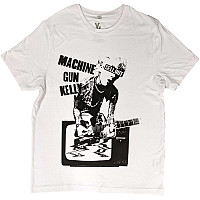 Machine Gun Kelly koszulka, TV Warp White, męskie