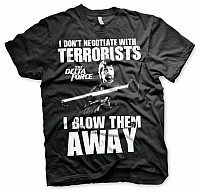Chuck Norris koszulka, I Blow Terrorists Away, męskie